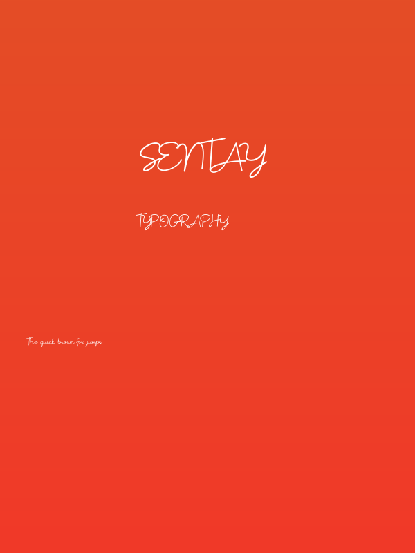 Sentay Poster
