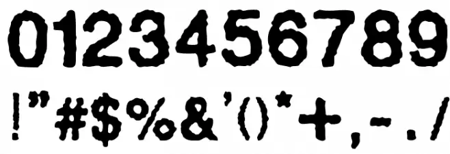 Sentencia Font OTHER CHARS