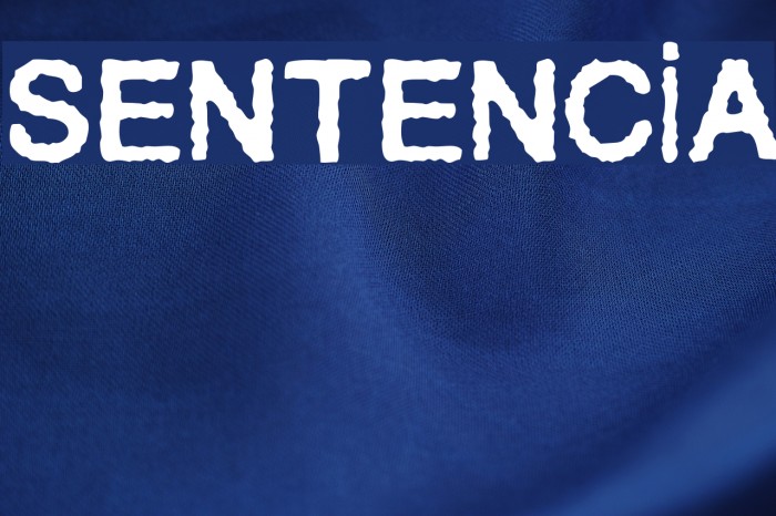 Sentencia Font examples