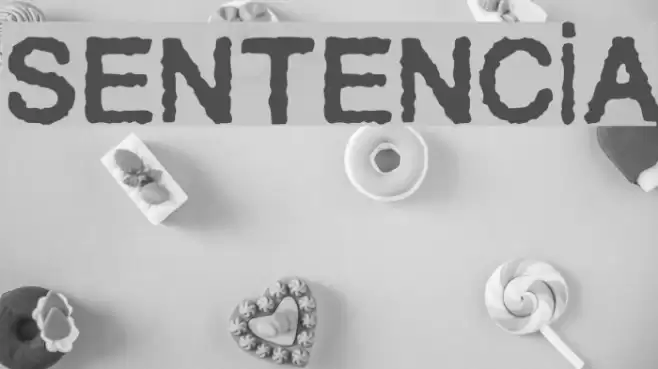 Sentencia Font examples