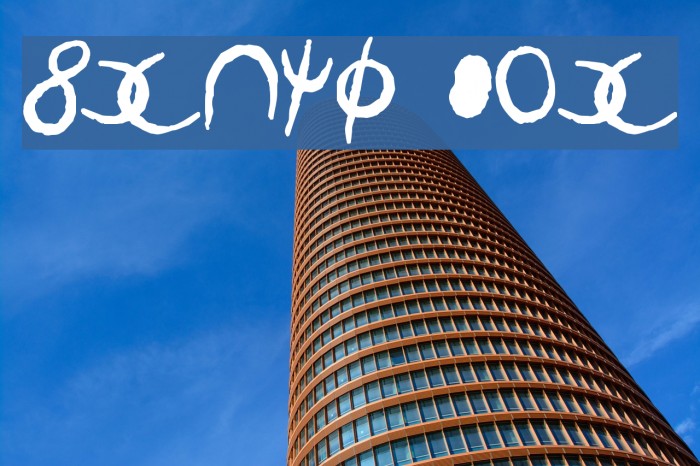 Senth AOE Font examples