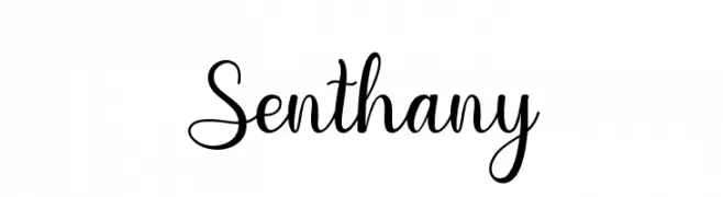 Senthany  नि: शुल्क फ़ॉन्ट्स डाउनलोड