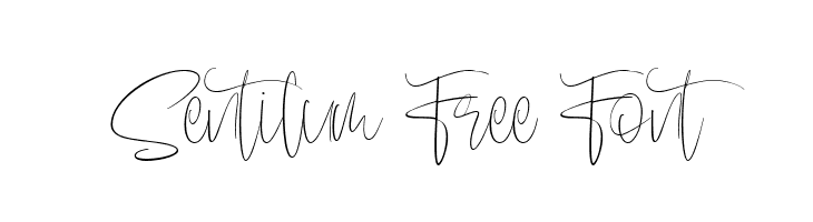 Sentilum Free Font  नि: शुल्क फ़ॉन्ट्स डाउनलोड