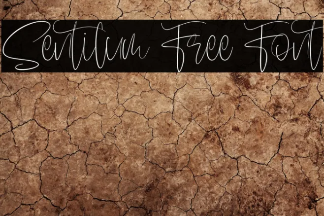 Sentilum Free Font Example 3