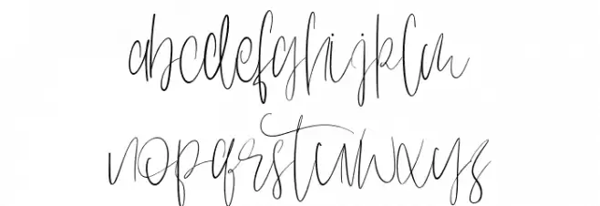 Sentilum Free Font फ़ॉन्ट लोअरकेस