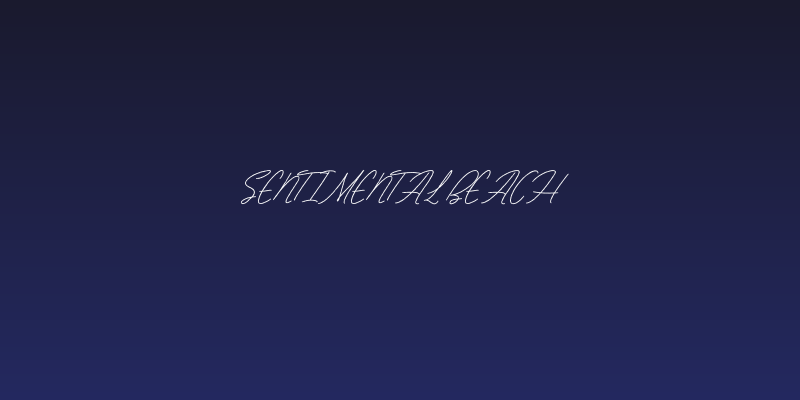 Sentimental Beach Social Header