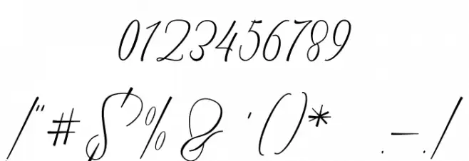 Sentosa Font OTHER CHARS