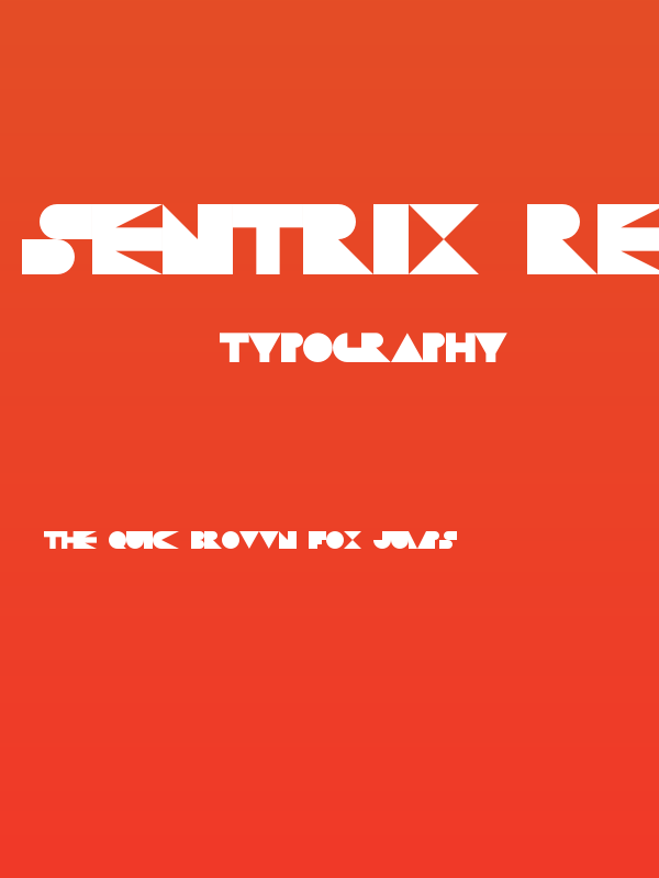 Sentrix Regular Poster