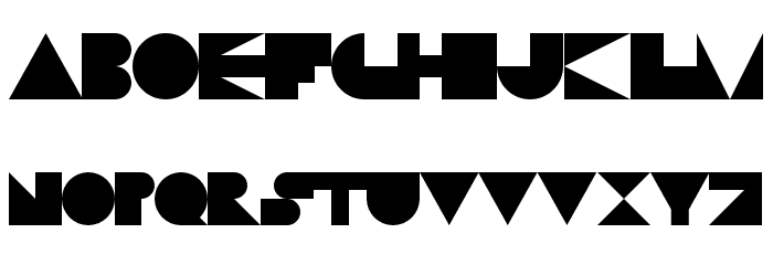 Sentrix Regular Font LOWERCASE