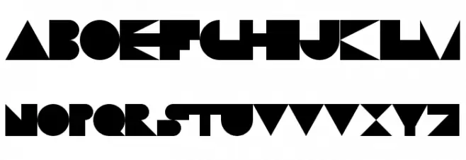 Sentrix Regular Font LOWERCASE