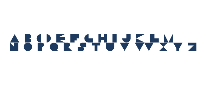 Sentrix Space Regular Lowercase