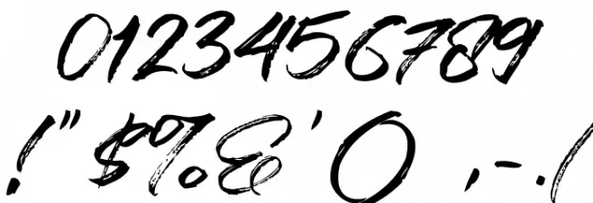 Sentury Font OTHER CHARS