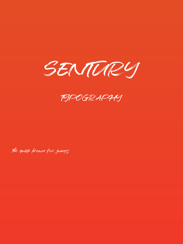 Sentury Poster