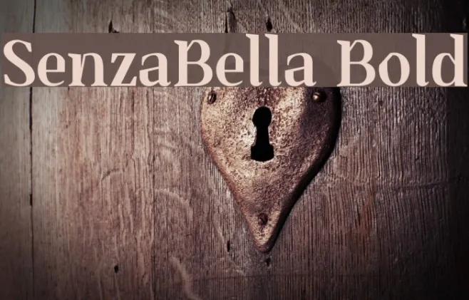 SenzaBella Bold Example 2