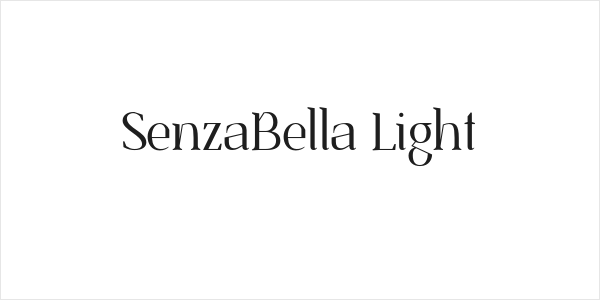 SenzaBella Light Logo