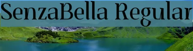 SenzaBella Regular Example 1