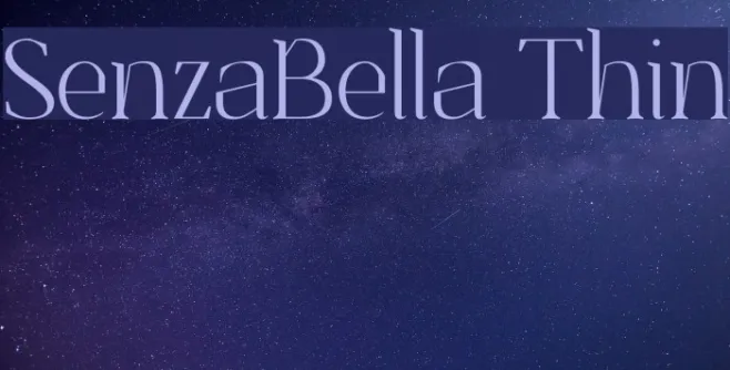 SenzaBella Thin Example 3