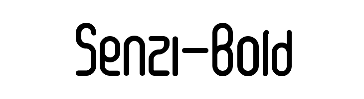 Senzi-Bold Font
