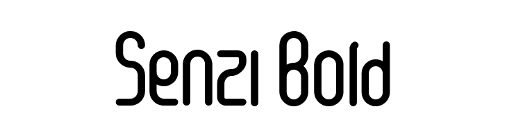 Senzi Bold  Fuentes Gratis Descargar