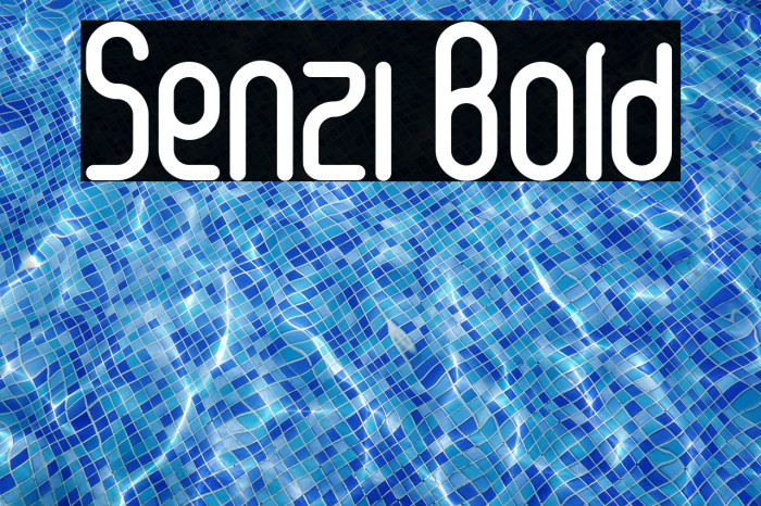 Senzi Bold Example 1