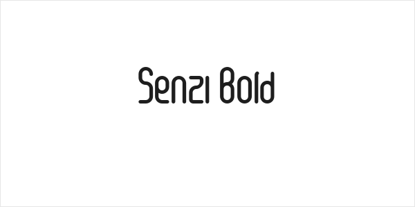 Senzi Bold Logo