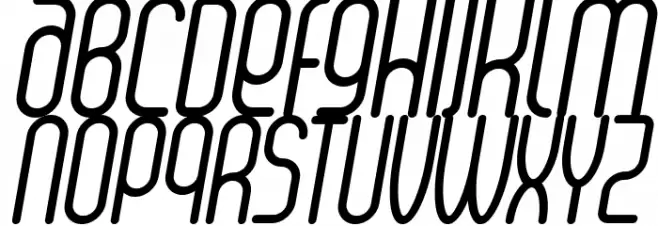 Senzi Italic Шрифта ВЕРХНИЙ