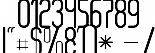 Senzi Font OTHER CHARS