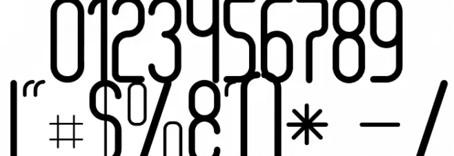 Senzi Font OTHER CHARS