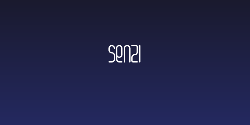 Senzi Social Header