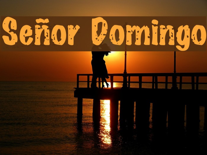 Señor Domingo Font examples
