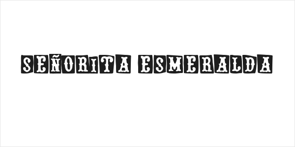 Señorita Esmeralda Logo