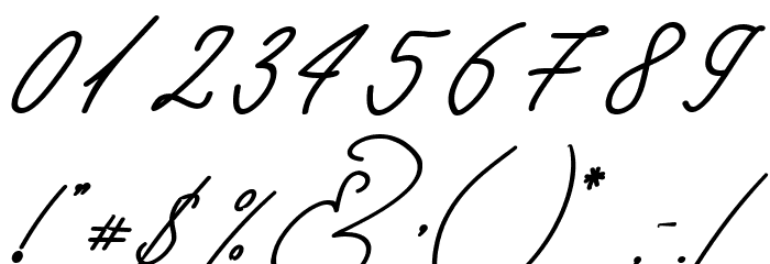Seoul script Bold Italic Font OTHER CHARS