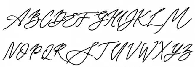 Seoul script Bold フォント 大文字