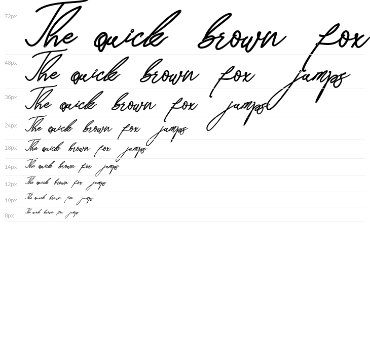 Seoul script Bold Waterfall