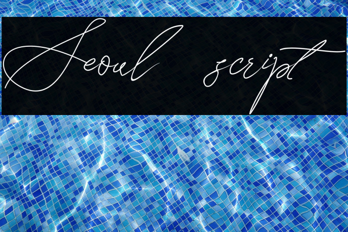 Seoul script Example 3