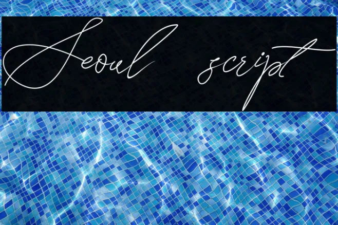 Seoul script Example 3