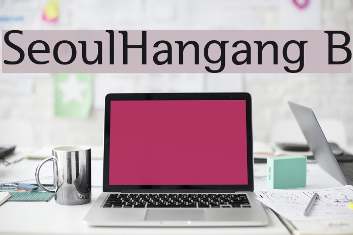SeoulHangang B Font examples