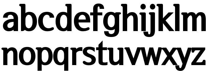 SeoulHangang CBL Font LOWERCASE