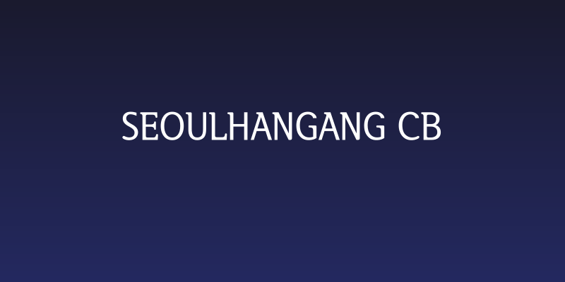 SeoulHangang CB Social Header