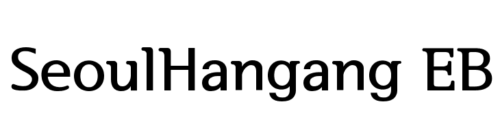 SeoulHangang EB Font