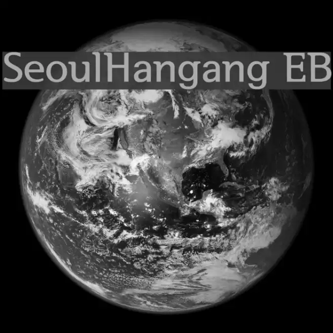 SeoulHangang EB Font examples