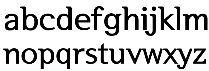 SeoulHangang EB Font LOWERCASE