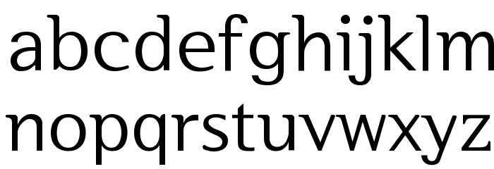 SeoulHangang M Font LOWERCASE