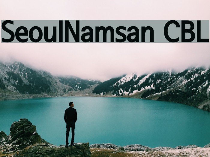 SeoulNamsan CBL Font examples