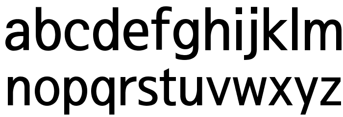 SeoulNamsan CB Font LOWERCASE