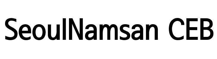 SeoulNamsan CEB Font