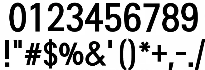 SeoulNamsan CEB Font OTHER CHARS