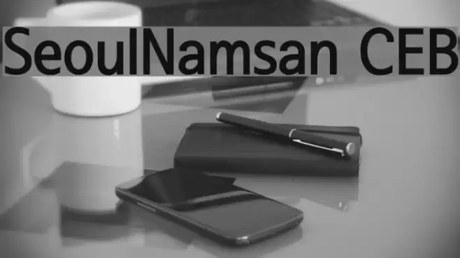 SeoulNamsan CEB Font examples