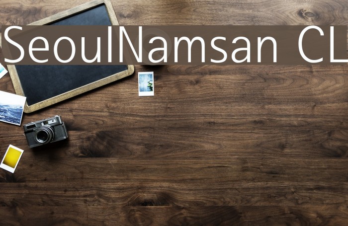 SeoulNamsan CL Font examples