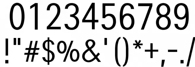 SeoulNamsan CM Font OTHER CHARS